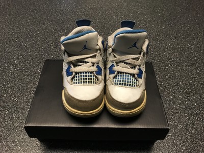 Retro Jordan 4 Military Blue Todler 