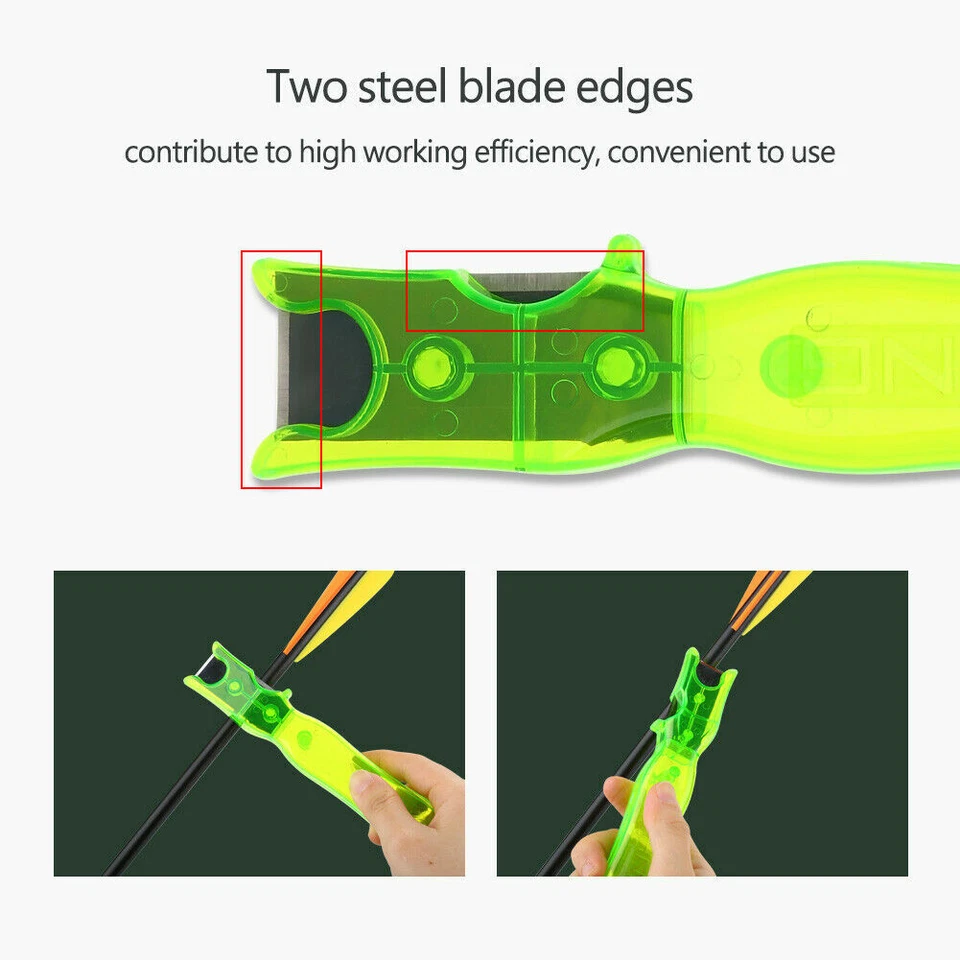 Best Arrow Vane Scraper Glue Stripper Feather Archery Bolt Fletching Remover Too - Image 4 of 4