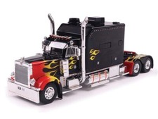 2002 Peterbilt 379 Custom - Black 1:43 Scale Model - IXO America IA43009