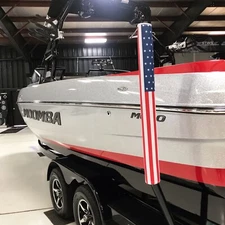 36" Capped End Boat Trailer Guide Pole Pad Pads Cover -Heavy Duty Canvas