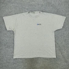 United Rentals Shirt Men XL Gray Logo Uniform Graphic Tee Short Sleeve Pullover