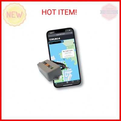 Trak-4 12v Hardwired GPS Tracker for Vehicles, Cars, Assets. Unlimited Distance 
