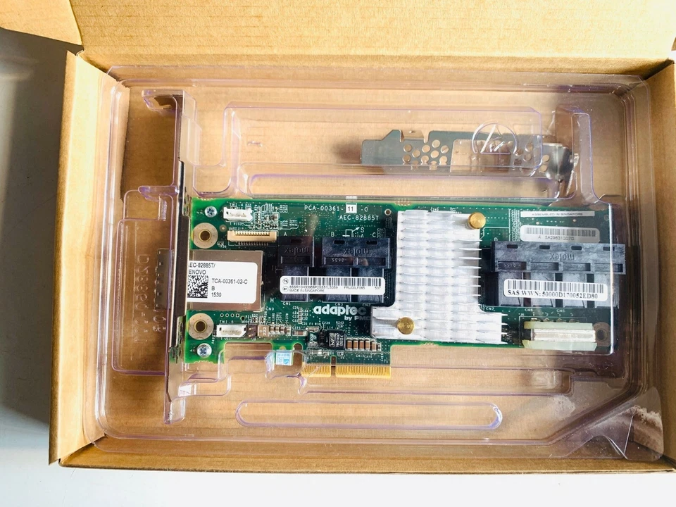 Adaptec AEC-82885T Lenovo 00LF095 36port 12Gbps SAS Expander SAS/SAT Karte