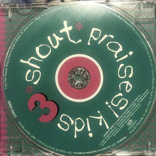 Shout Praises Kids 3 CD All Ages High Energy Worship Songs Dance Tunes Modern - Picture 3 of 4