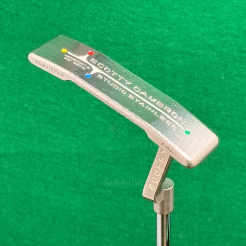 Scotty Cameron Studio Stainless Newport 2 330G 35" Putter Titleist w/ HC