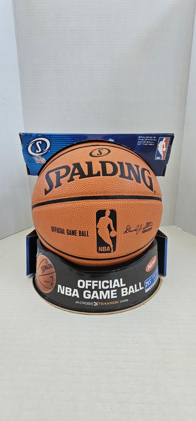 Official Spalding 2006 Cross Traxxion NBA Game Ball eBay