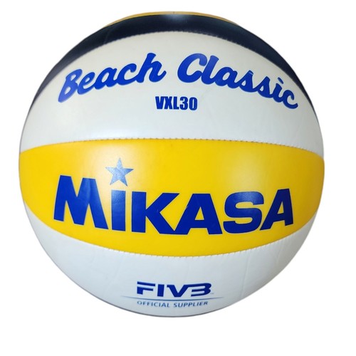 Ballon de volleyball Mikasa Beach Classic BV543C-VXB-RSB - rouge/bleu