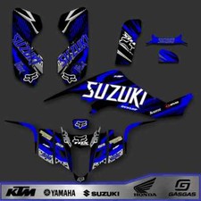 SUZUKI LTZ 400 2003 to 2008 GRAPHICS KIT DECALS ATV-blue( hardass07)
