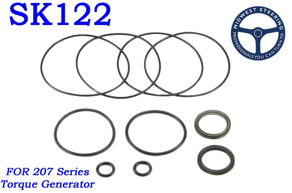 MIDWEST STEERING Seal Kit SK122 for Eaton Char Lynn Torque Generator S-101, S-102, & 207- Series