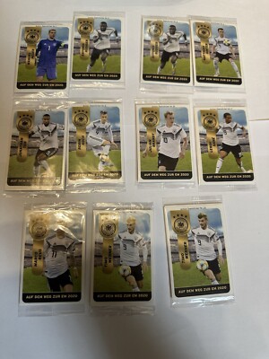 Ferrero Action Teamsticker EM 2020 - Konvolut