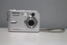 Pentax Optio 50 comp camera, for spares or repairs, turns on but no pic, D5-1 .