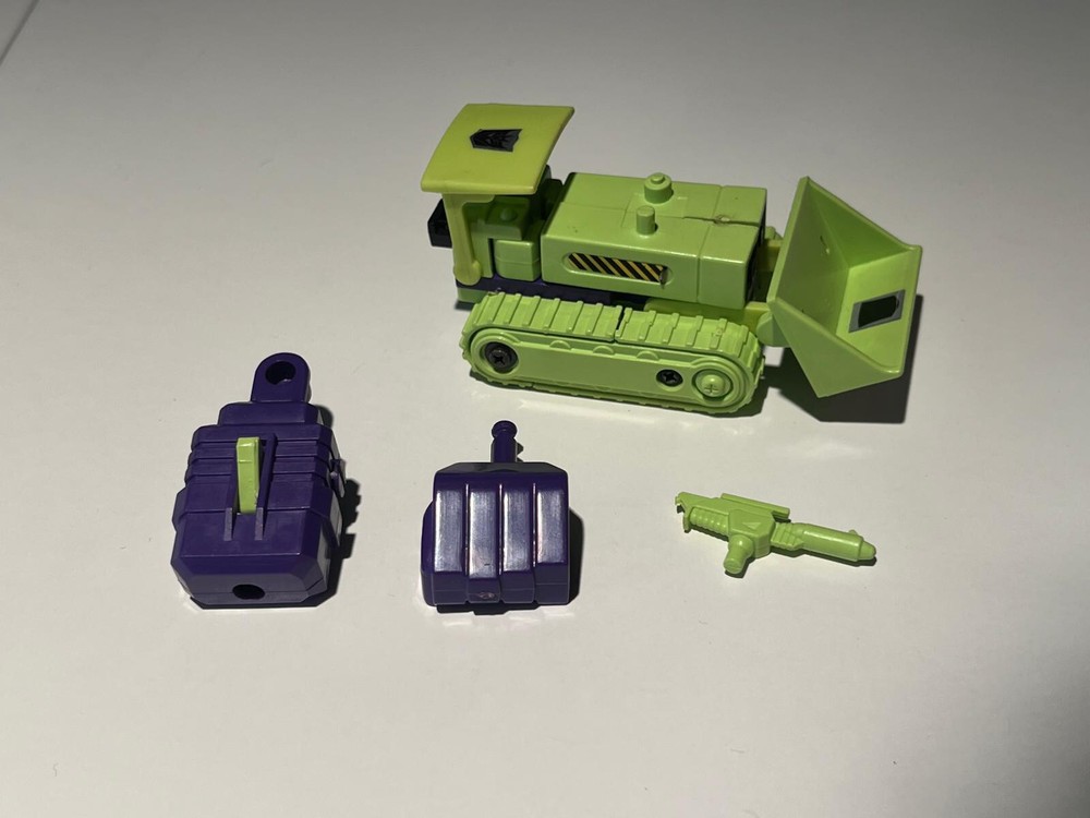 transformers g1 original devastator constructicons bonecrusher nearly complete