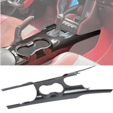 💥Interior Center Console Gear Shift Panel Trim Frame for Ford Mustang 15+Carbon