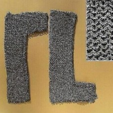 MEDIEVAL ARMOUR CHAINMAIL VOIDERS 9MM FLAT RIVETED WITH WASHER 9MM X-mas Gift