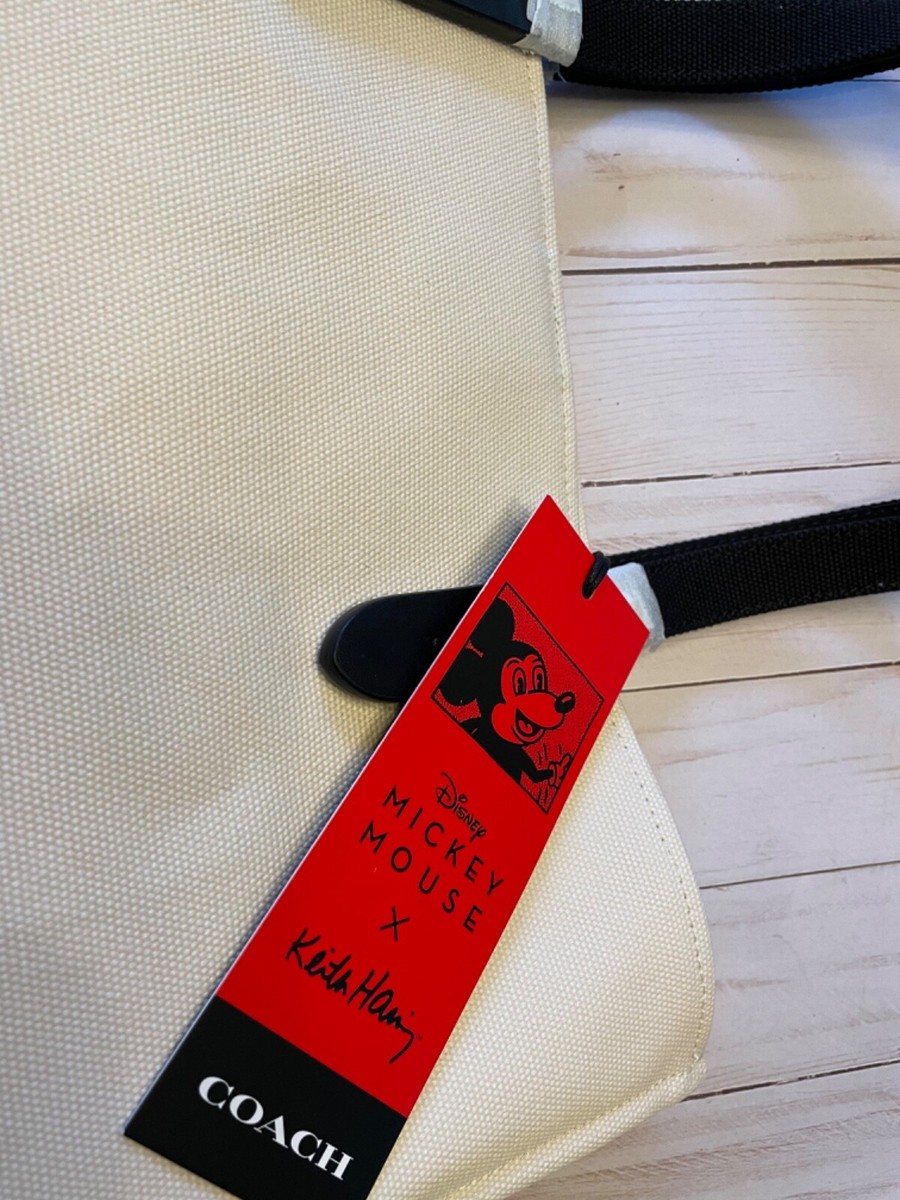 New w/Tag 【Rare!!】COACH Disney Keith Haring Mickey Mouse
