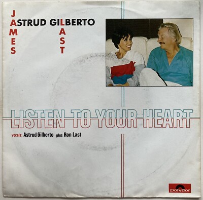 James Last / Astrud Gilberto - Listen to Your Heart - 7'' near mint