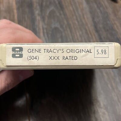 Rare Gene Tracy's Original XXX Rated Adult Party Tape 8 Track (504