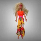 VINTAGE DOLL 1969 MATTEL  MOD CLOTHING BLONDE HAIR DAWN DOLL CLONE SIZE 6 INCH