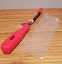 NOS Ace Hardware  8 in. Pry bar New on card with tags Plastic grip handle 