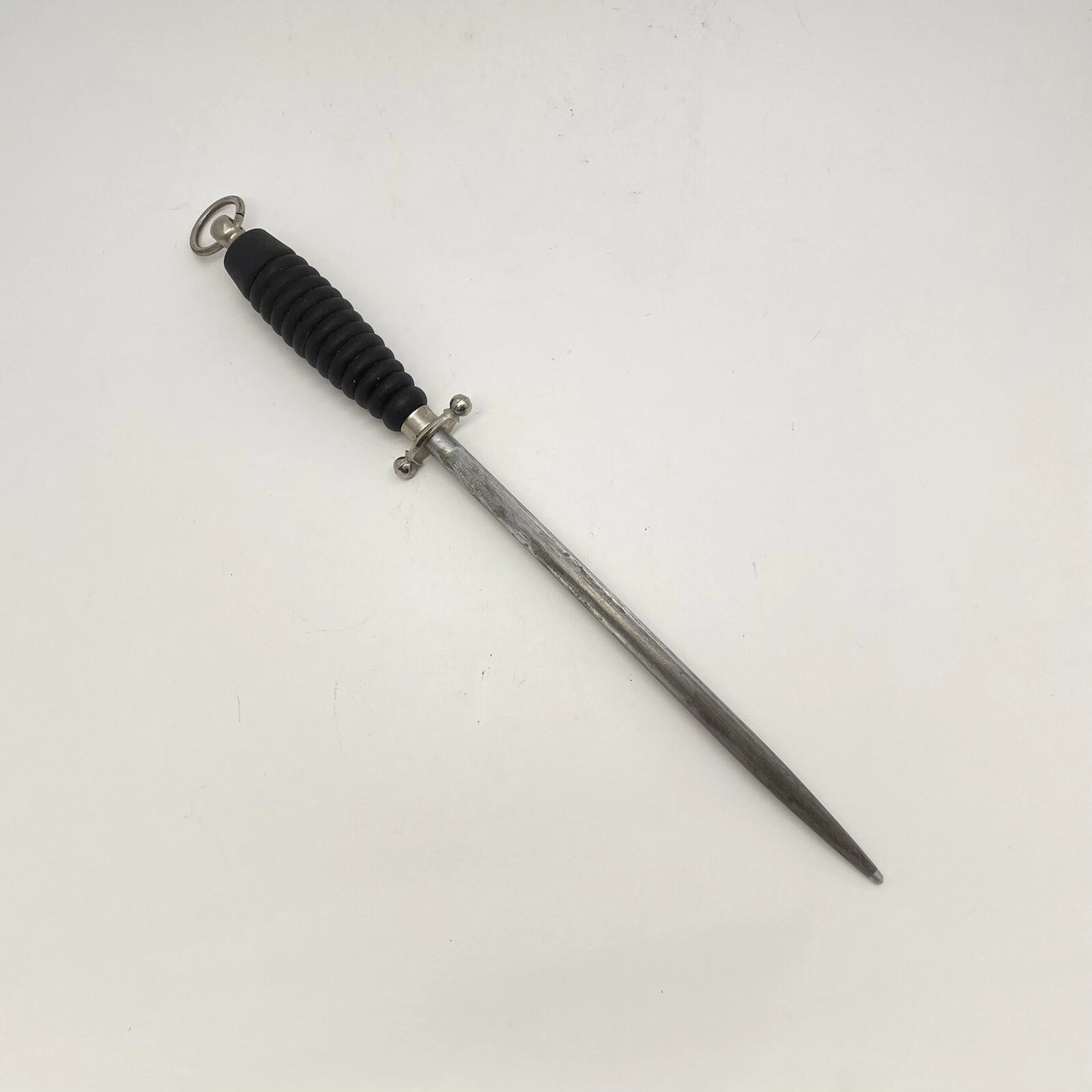 Wusthof Driezack Handle 10" Knife Sharpening Honing Steel Rod Beehive Handle