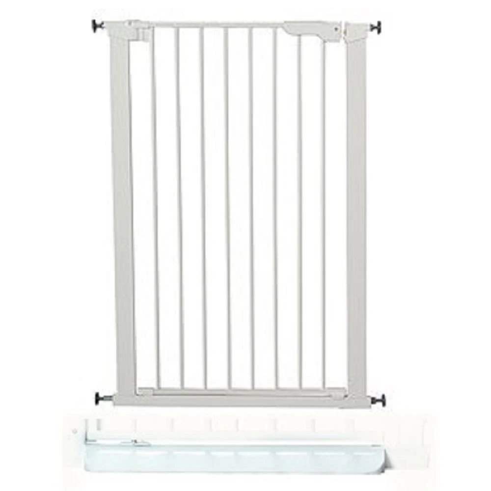 BabyDan Extra Tall Stair Gate Pressure Fit Baby Gate with No Trip