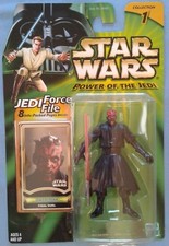 Star Wars POTJ Darth Maul Final Duel, Green Card Hasbro