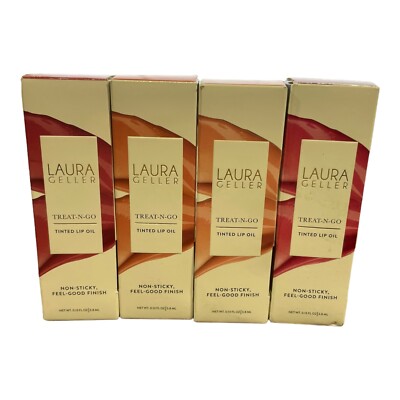 Laura Geller Treat N Go Tinted Lip Oil Size 0.13 oz New in Box (Choose Shade)