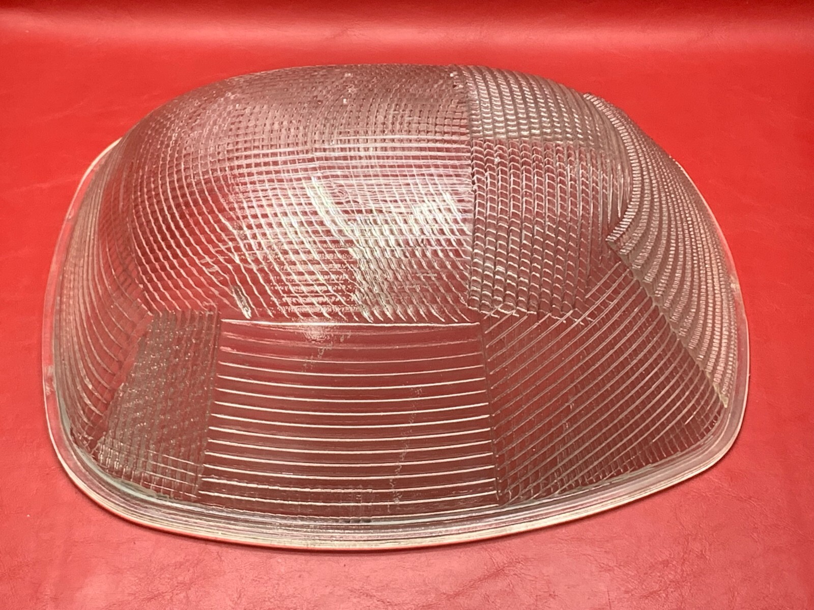 Holophane #4252 Endural Duo-Prism Street Light Glass Lens Shade