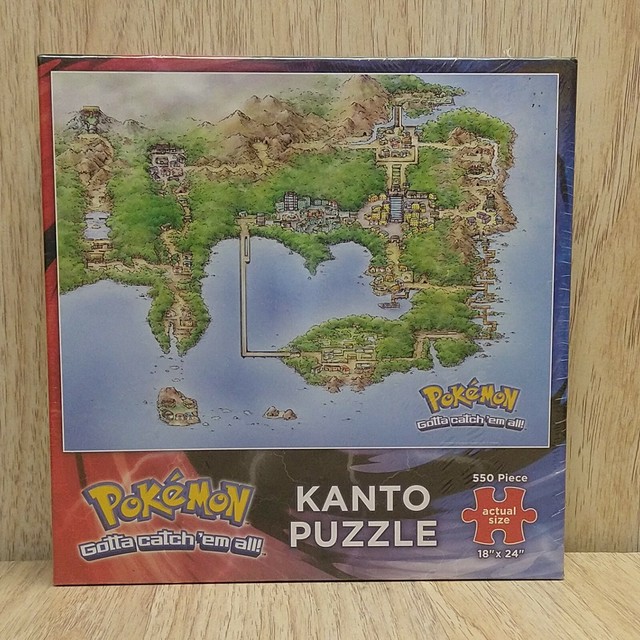Pokemon Kanto Puzzle 550 Pc By Usaopoly Collectibles For Sale Online Ebay