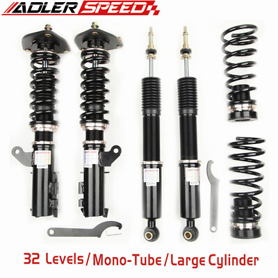 32 Clicks Mono Tube Adj. Damper Coilovers Shocks For 2015-2019 Hyundai Sonata LF