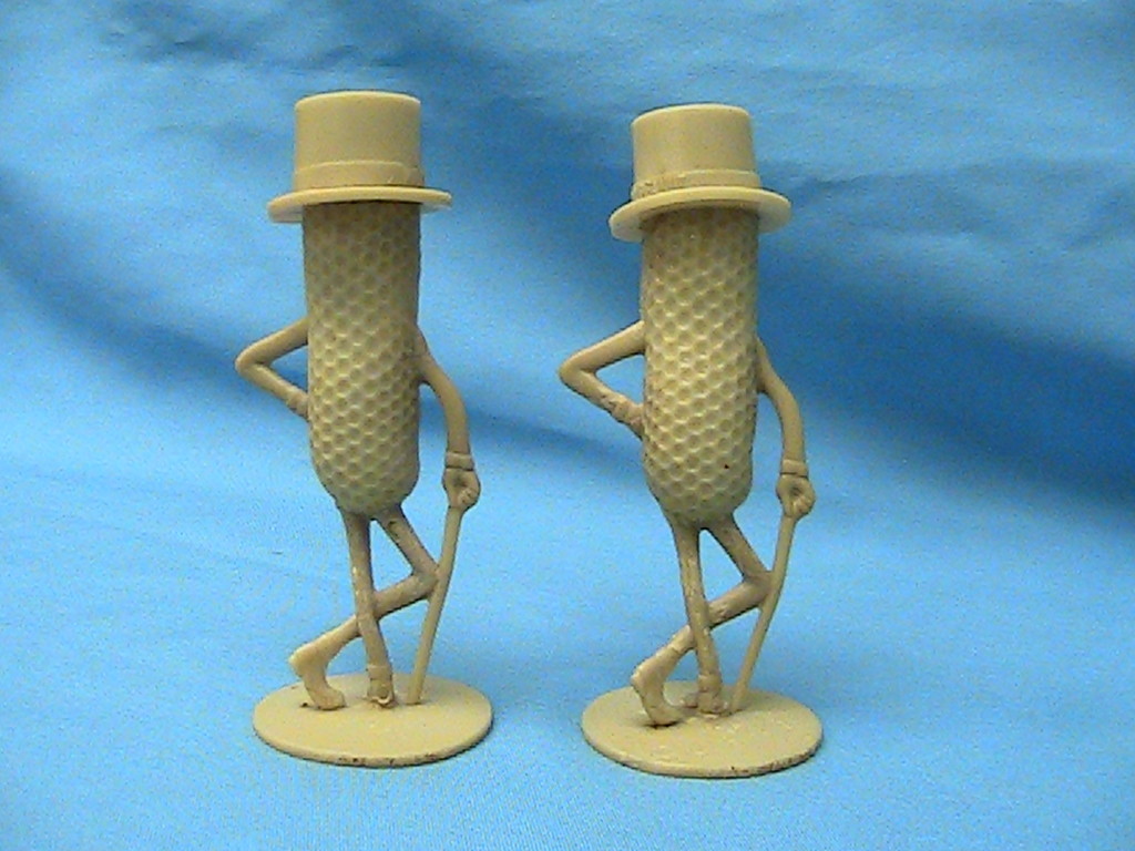 極希少‼️PLANETERS✨Mr. Peanut✨陶器製ソルト＆ペッパー VINTAGE MR PEANUT SALT AND PEPPER SHAKERS | eBay