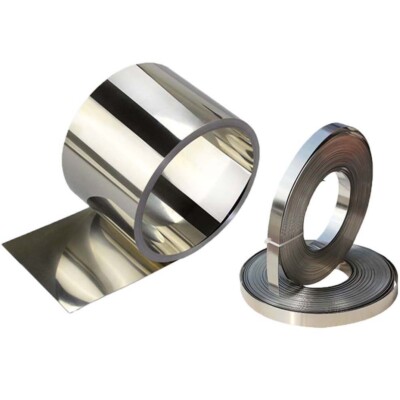 301 Edelstahl Folie / Blech / Streifen – 0,05 Bis 1 Mm Dicke, Verschiedene Maße