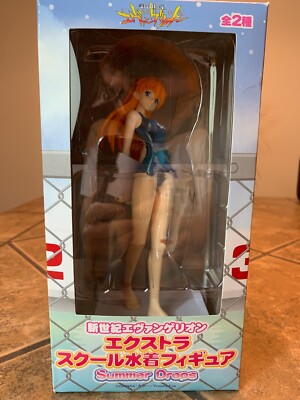 Evangelion - Souryuu Asuka Langley - EX Figure - School Mizugi, Summer Drops