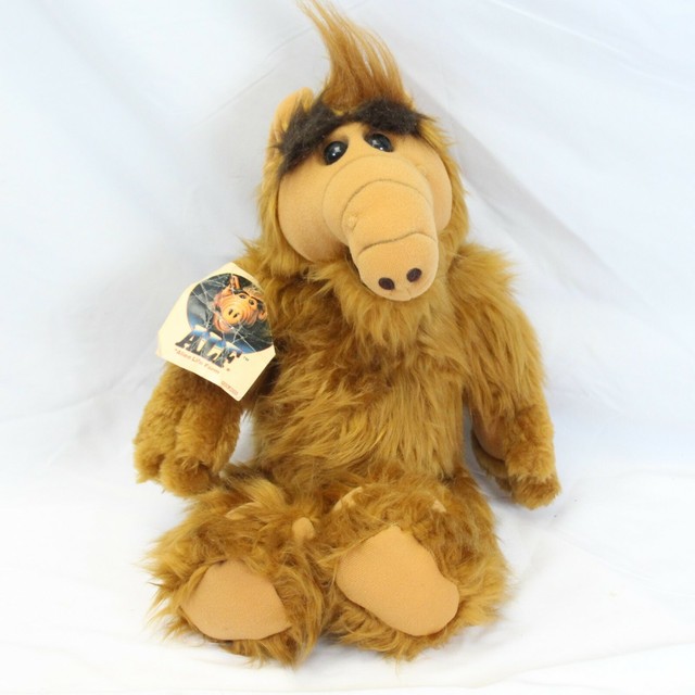 1986 ALF Stuffed Animal Plush Toy Doll Alien Productions 18" eBay