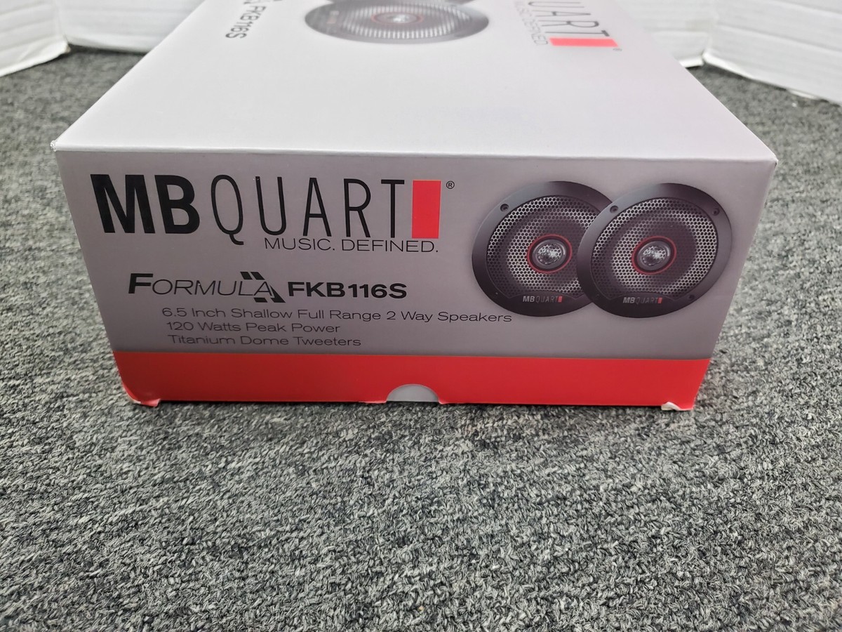 MB Quart FKB116S Formula Series 2-Way Full Range Speakers