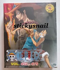 Anime Dvd One Piece Box 10 Vol 452 475 Eng Sub All Region Free Shipping Ebay