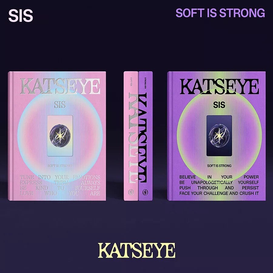 KATSEYE SIS/SOFT IS STRONG EP Album 2 Ver SET/2 CD+2 Foto Buch+30