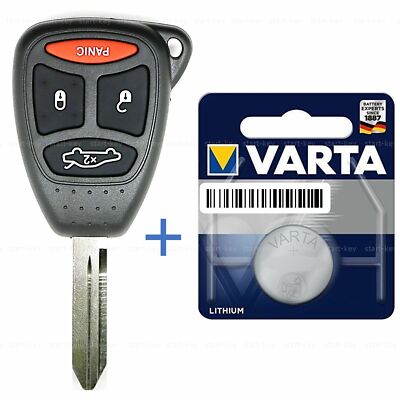 Schlüssel Gehäuse passend für Jeep Patriot Compass Grand Cherokee 3 Commander