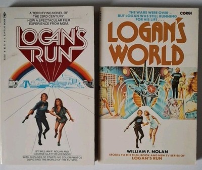 Logan's Run 1976 + Logan's World 1978 (US Taschenbuch) William F. Nolan