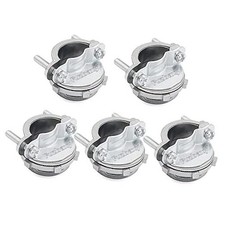 5Pack 1 inch NM Cable Clamp Type Connectors for Metallic Conduit 1"-5pack