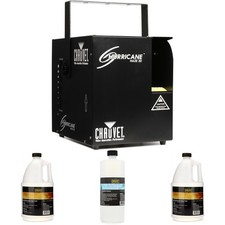Chauvet DJ Hurricane Haze 2D DMX Haze Machine 1,200 CFM Essentials Bundle