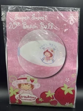 Strawberry Shortcake pool floatie Beach Ball 20” American Greetings Vintage