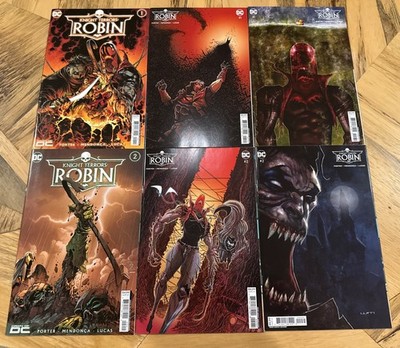 DC Comics: Knight Terrors- Robin, Issue #1-2 (Oct 2023) 6 Issue Lot Variants!