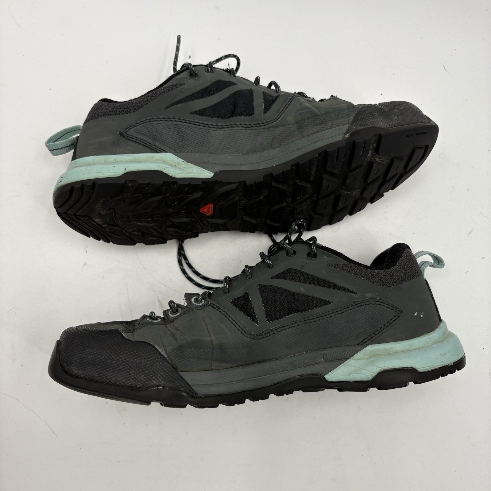 Scarpe Trekking Donna Salomon X Alp Spry Gtx 401619 Grigio Taglia 7 5