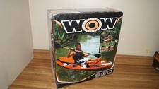 " WOW " ONE PERSON INFLATABLE EXPLORER KAYAK 9' x 2.4' MODEL 12-1020 -NEW IN BOX