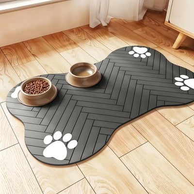 Non-Slip Absorbent Floor Mats for Dogs and Cats   Universal Pet Mat for Home Use