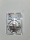 2018 First Strike MS 70 Silver Eagle 1 Oz.  $1 Coin (656450) New