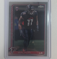 Topps 2025 Chrome Jalon Walker Atlanta Falcons #354 Rookie NFL Trading Card
