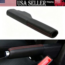 Leather Hand Parking Brake Handle Cover For Vw Jetta Gli Golf 56 Rabbit Gti Mk5 Leather Hand Parking Brake Handle Cover For Vw Jetta Gli Golf 56 Rabbit Gti Mk5