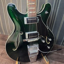 Yamaha SA-50 Green Semi-Hollow Body 1968 MIJ Japan Vintage Rare Color